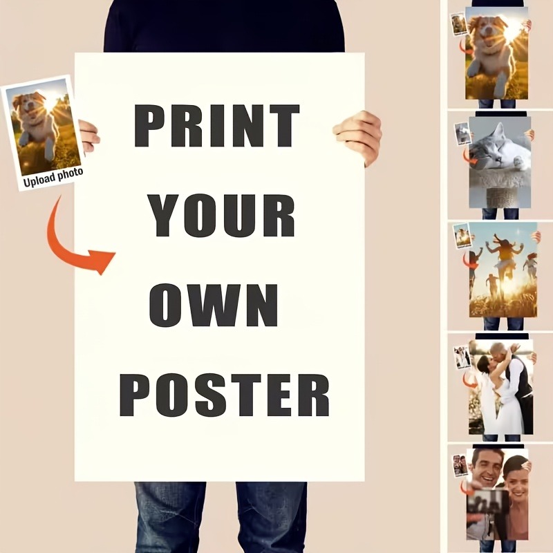 Photography Poster - Персонализированный постер без рамки с фото/текстом