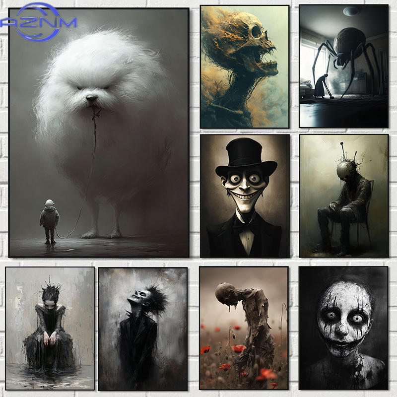 Photography Dark - Ретро-постеры и принты на холсте: Темное