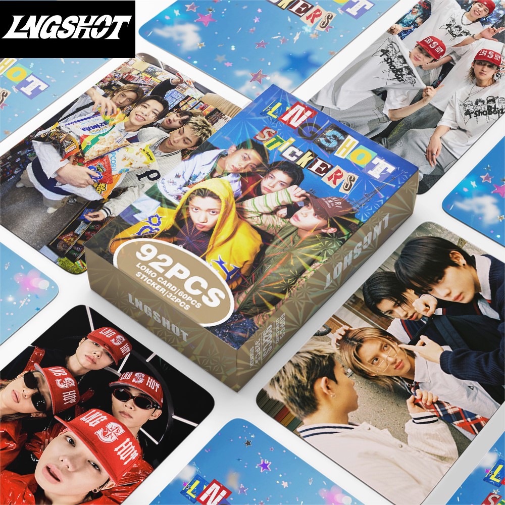 Photography Portfolio - Новый набор KPOP LNGSHOT, 60+32 шт./компл.,