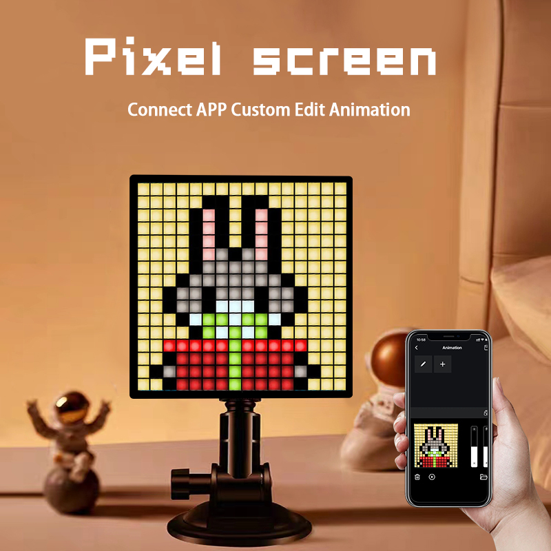 Pixel Art Led Panel - RGB LED пиксельная панель-лампа с программируемым