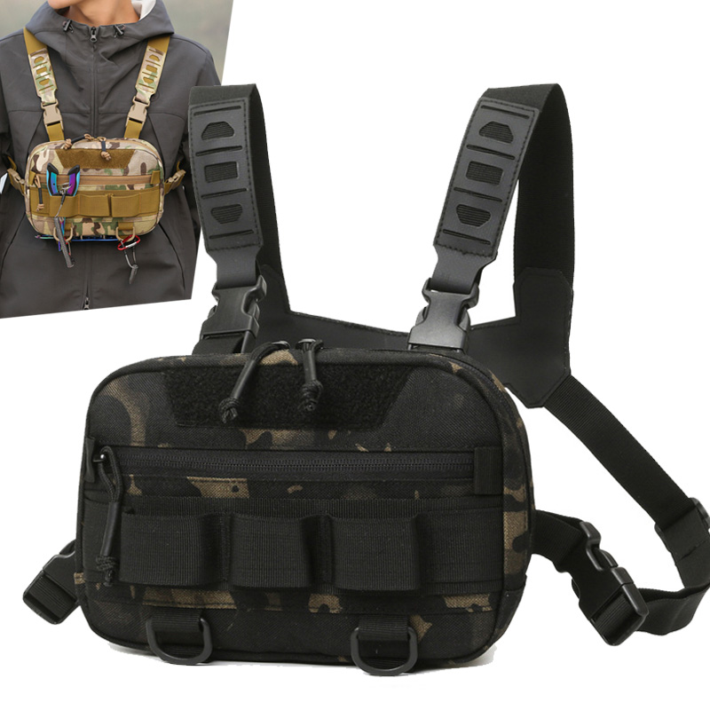 Photography Vest - Тактический нагрудный рюкзак, комплект для кемпинга,