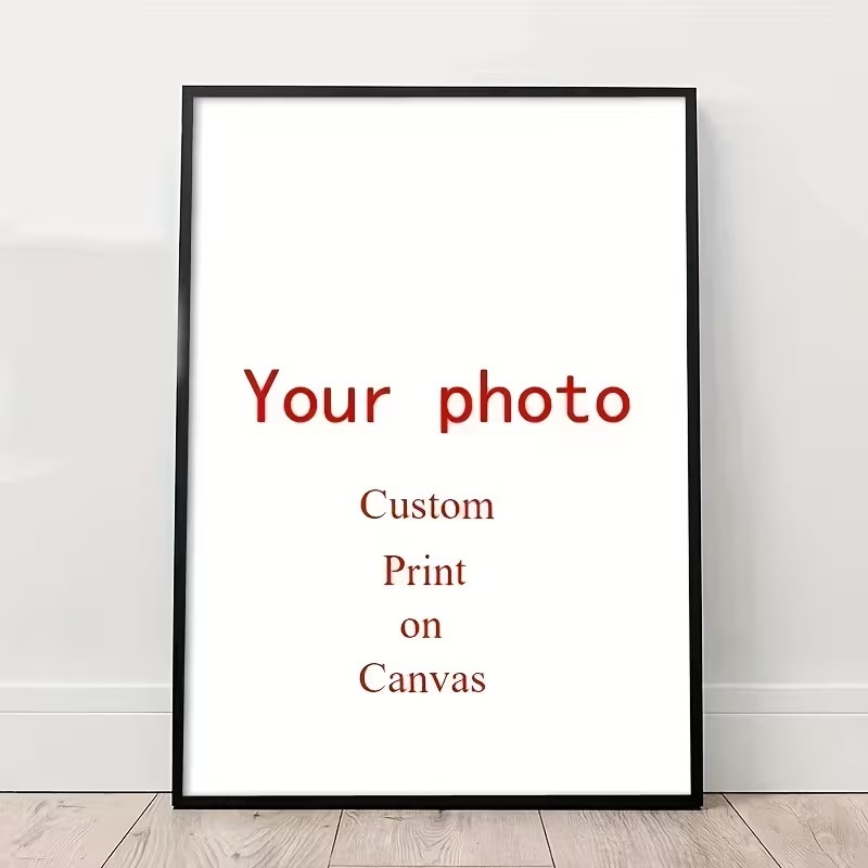 Photography Poster - Холст с индивидуальной печатью по вашим