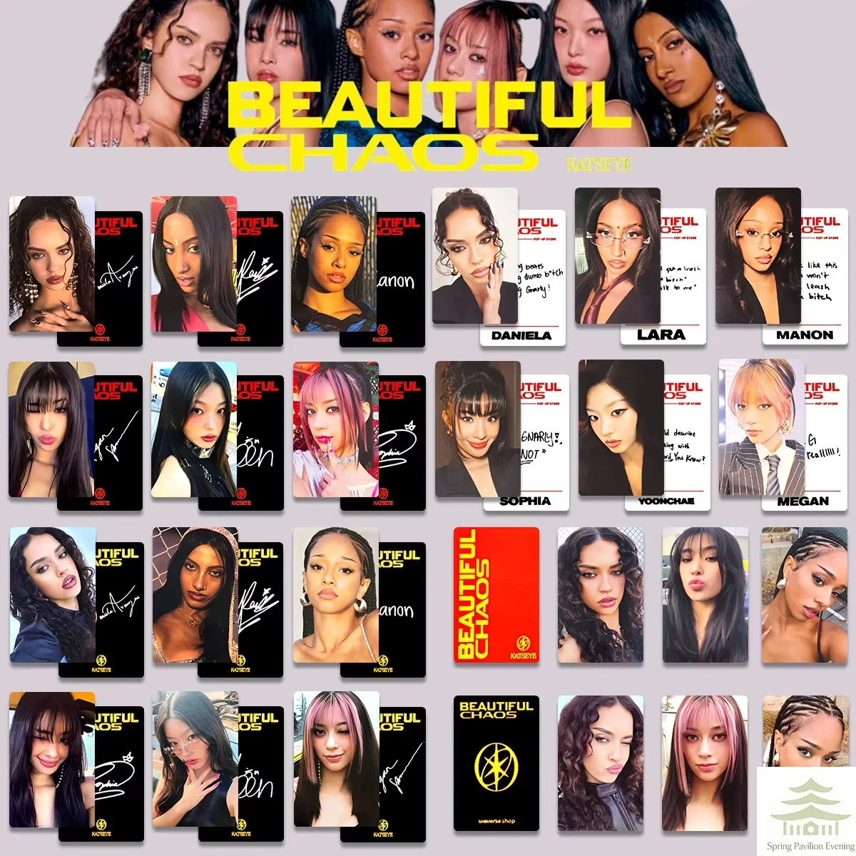 Photography Portfolio - 6 шт. Kpop Idol Lomo Cards: