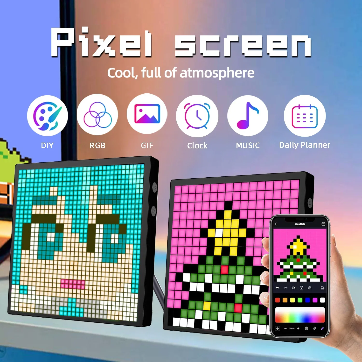 Умный светодиодный матричный п – обзор и цена Pixel Art Led Panel