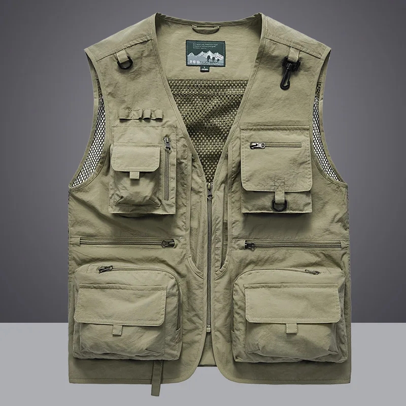 Большой размер 6XL, мужской по – обзор и цена Photography Vest