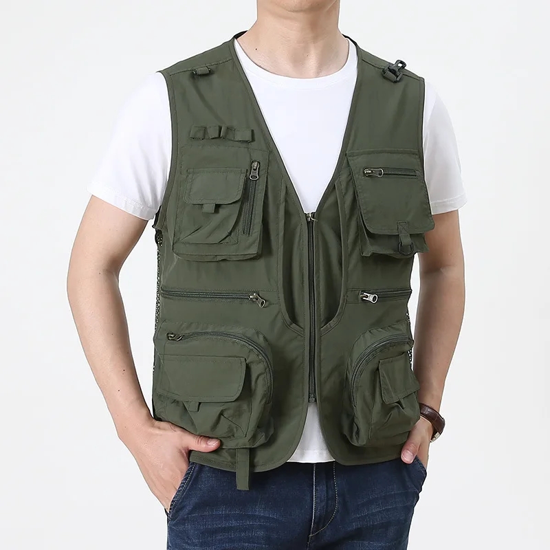 Большой размер 6XL, мужской по – обзор и цена Photography Vest