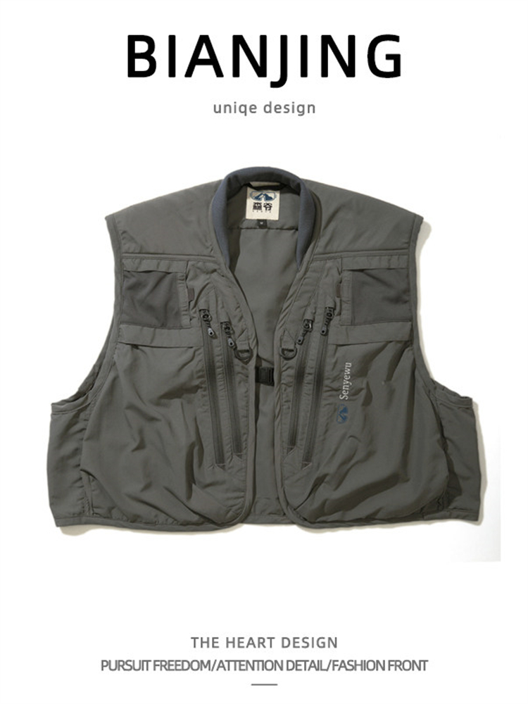 Модный дышащий жилет для рыбал – обзор и цена Photography Vest