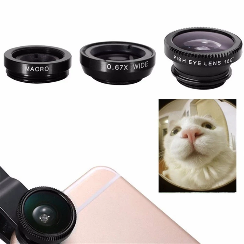 3-в-1 объектив для телефона с  – обзор и цена Photography Zooming