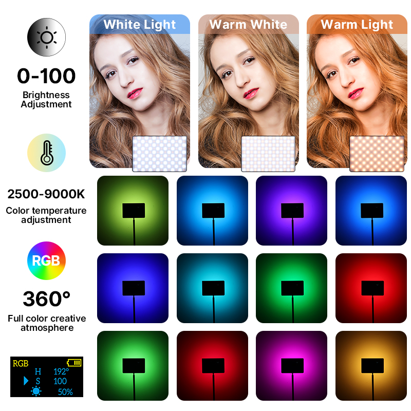 Ulanzi LT003 15W RGB Video Lig – обзор и цена Pixel Art Led Panel