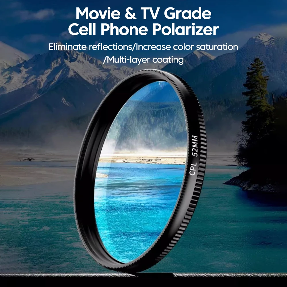 Новый 52 мм CPL фильтр для объ – обзор и цена Photography Zooming
