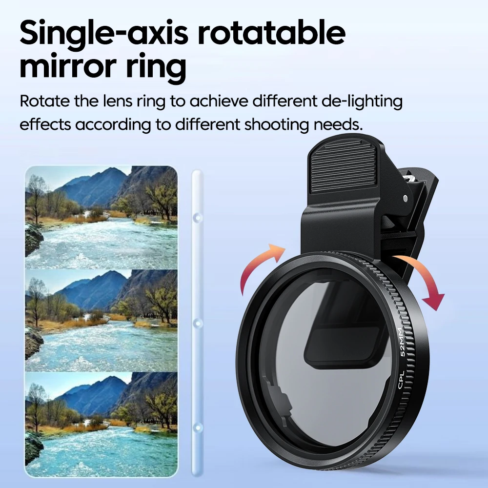 Новый 52 мм CPL фильтр для объ – обзор и цена Photography Zooming