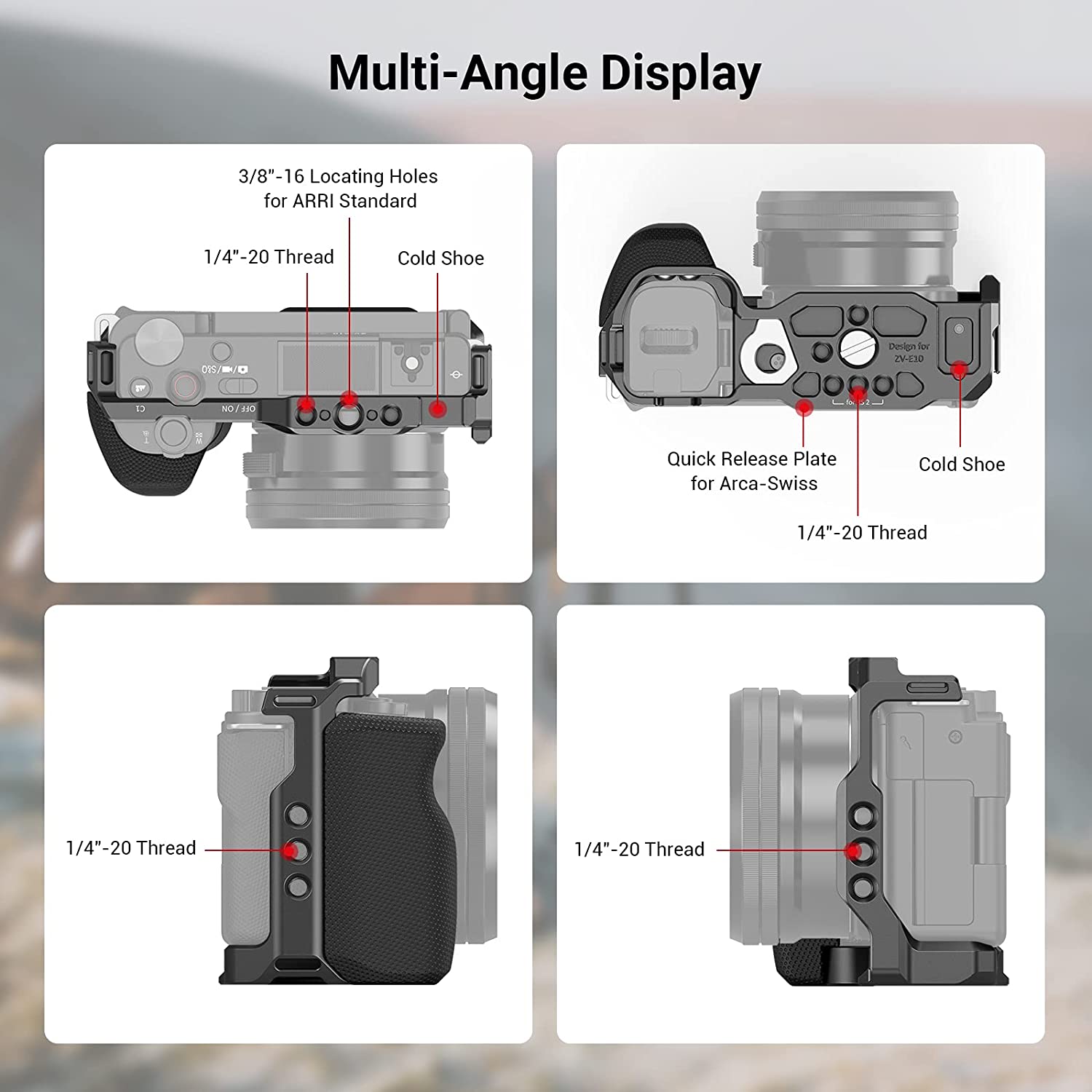 Клетка SmallRig для камеры Son – обзор и цена Sony Camera Zv-E10